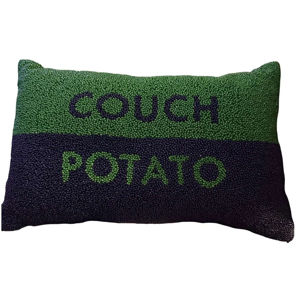 Kate Spade New York x Target Couch Potato Beaded Throw Pillow Decor Exclusive